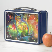 Cosmic Cat Omicron Metal Lunchbox (Beispiel)