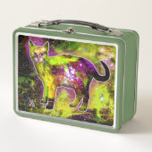 Cosmic Cat Sigma Metal Lunchbox (Vorderseite)