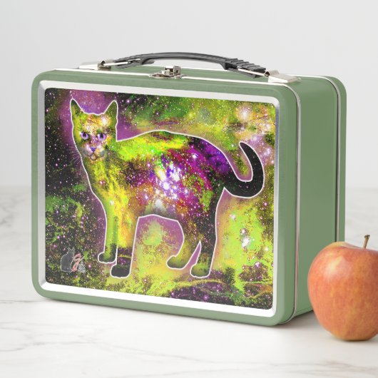 Cosmic Cat Sigma Metal Lunchbox (Beispiel)