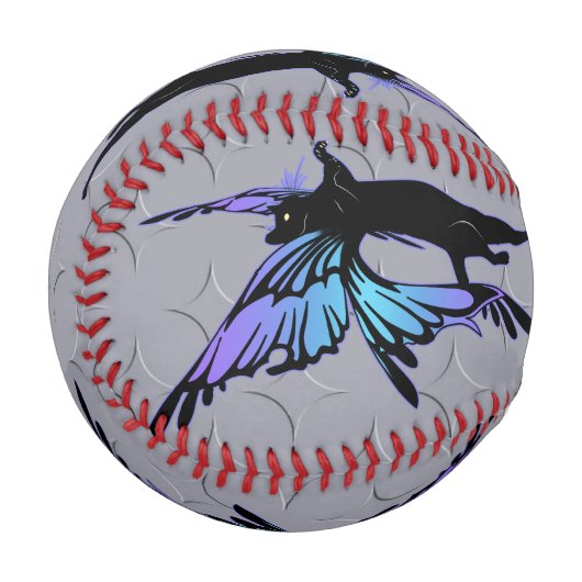 Cosmic Cat Star Baseball (Vorderseite Links)