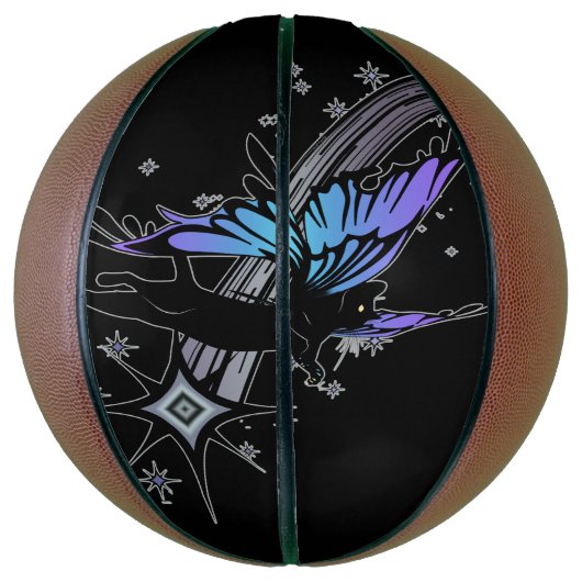 Cosmic Cat Star Basketball (Vertikal)
