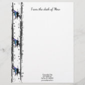 Cosmic Cat Star Briefbogen (Vorderseite)