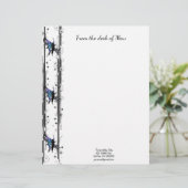 Cosmic Cat Star Briefbogen (Stehend Vorderseite)