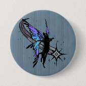 Cosmic Cat Star Button (Vorderseite)