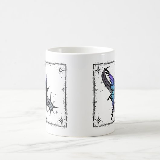 Cosmic Cat Star Kaffeetasse (Mittel)