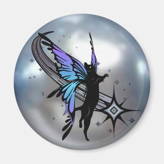 Cosmic Cat Star Magnet (Vorne)