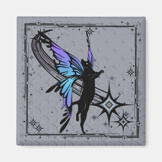 Cosmic Cat Star Magnet (Vorne)