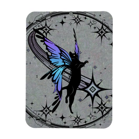 Cosmic Cat Star Magnet (Vertikal)