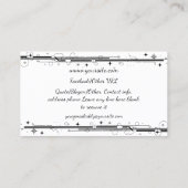 Cosmic Cat Star Visitenkarte (Rückseite)