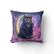 Cosmic Cat & Surfing da Mouse Pillow