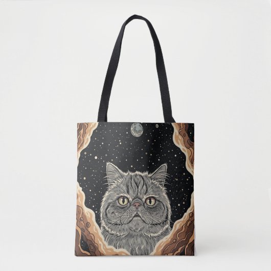 Cosmic Cat Tasche (Vorderseite)