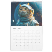 Cosmic Cats - 2026 Weltraum-Explorer-Kalender Kalender (Mär 2027)