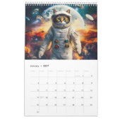 Cosmic Cats - 2026 Weltraum-Explorer-Kalender Kalender (Jan 2027)