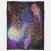 Cosmic Celebration Fleece Blanket (Vorderseite)
