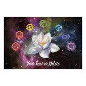 *~* Cosmic Celestis Chakra Cosmos Art Poster (Vorderseite)