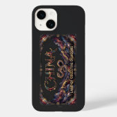 Cosmic China Dragon Great Wall Case-Mate iPhone Hülle (Rückseite)
