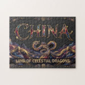 Cosmic China Dragon Great Wall Puzzle (Horizontal)