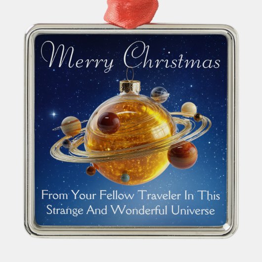 Cosmic Christmas hanging ornament (Vorne)