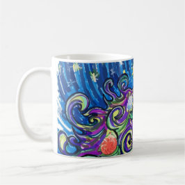 Cosmic Christmas Tree Kaffeetasse