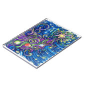 Cosmic Christmas Tree Notizblock (Linke Seite)