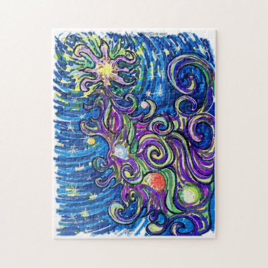 Cosmic Christmas Tree Puzzle (Vertikal)