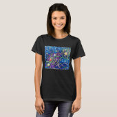 Cosmic Christmas Tree T-Shirt (Vorne ganz)