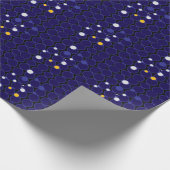 Cosmic Circle Spiral Notebook Geschenkpapier (Ecke)