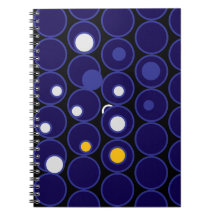 Cosmic Circle Spiral Notebook
