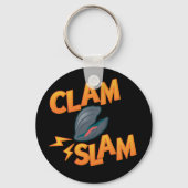 Cosmic Clam Slam Schlüsselanhänger (Vorderseite)