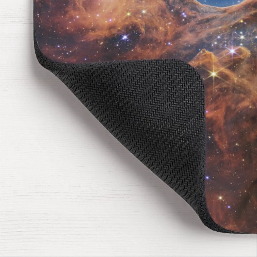Cosmic Cliffs Carina Nebula James Webb Telescope Mousepad (Ecke)