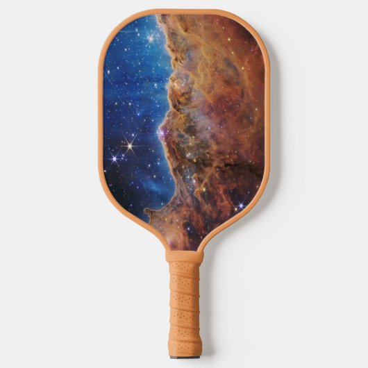 Cosmic Cliffs Carina Nebula James Webb Telescope Pickleball Schläger (Vorderseite)