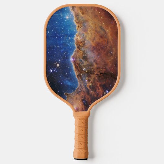 Cosmic Cliffs Carina Nebula James Webb Telescope Pickleball Schläger (Rückseite)