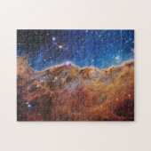 Cosmic Cliffs Carina Nebula James Webb Telescope Puzzle (Horizontal)