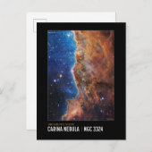 Cosmic Cliffs James Webb NASA Space Educational Postkarte (Vorne/Hinten)