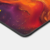Cosmic Colors Abstract Schreibtischunterlage (Ecke)