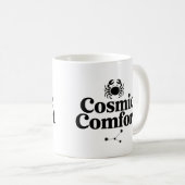 Cosmic Comfort Tasse - Krebsastrologie Kaffeecup (VorderseiteRechts)