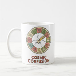 Cosmic Confusion Mug – Funny Astrology Gift Kaffeetasse
