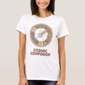 Cosmic Confusion – Zodiac Chaos Design T-Shirt (Vorderseite)