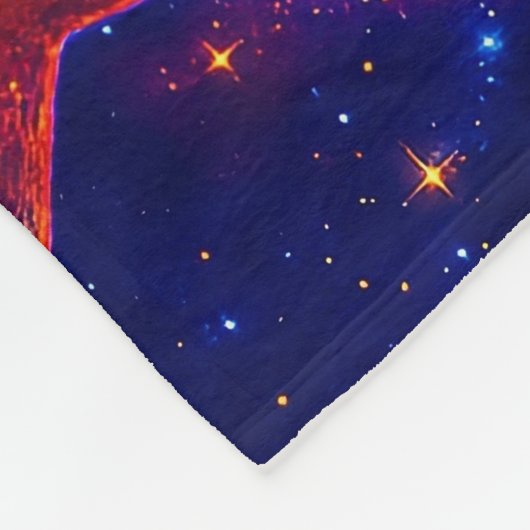 🪐 Cosmic Connection Fleece Blanket 30x40 (Ecke)