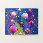 Cosmic Cotton Candy Galaxy Puzzle (Horizontal)