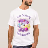 Cosmic Cotton Candy Galaxy T-Shirt (Vorderseite)