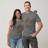 Cosmic Cowboy Riding Pferd Funny T-Shirt (Unisex)