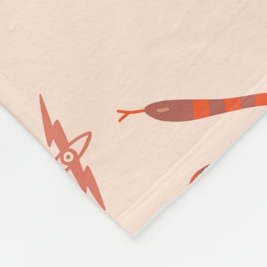 Cosmic Cowgirl Gemustert Blanket Fleecedecke (Ecke)