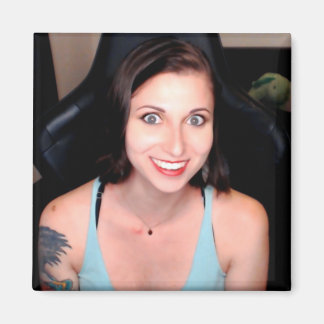 Cosmic Crazy Gamer Girlfriend Magnet