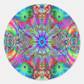 Cosmic Creatrip - Psychedelic Sticker (Vorderseite)