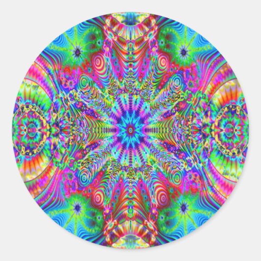 Cosmic Creatrip - Psychedelic Sticker (Vorderseite)