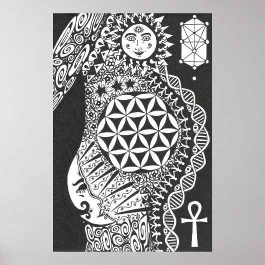 Cosmic Creatrix Poster (Vorne)