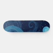 Cosmic Cruiser Galaxy Style Skateboard (Horizontal)