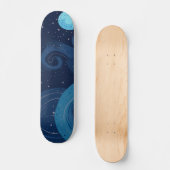 Cosmic Cruiser Galaxy Style Skateboard (Vorderseite)
