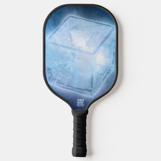 Cosmic Cube Pickleball Paddle (Rückseite)